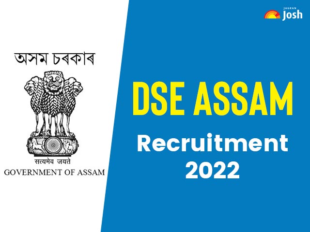 Dse Assam Recruitment 2022 556 Vacancies For Gt And Pgt Vacancies Apply Online Madhyamikassam